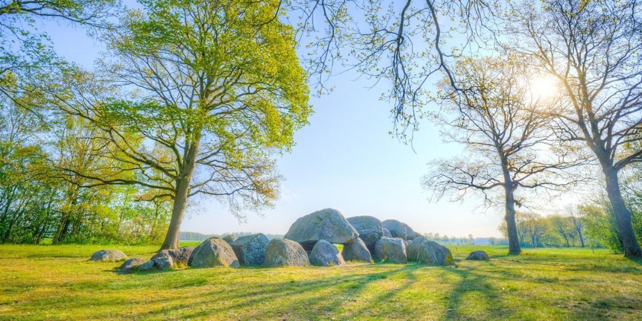 Luxe Natuurhuisje Met Jacuzzi En Haard In Drenthe, Echten Echten  Exterior foto