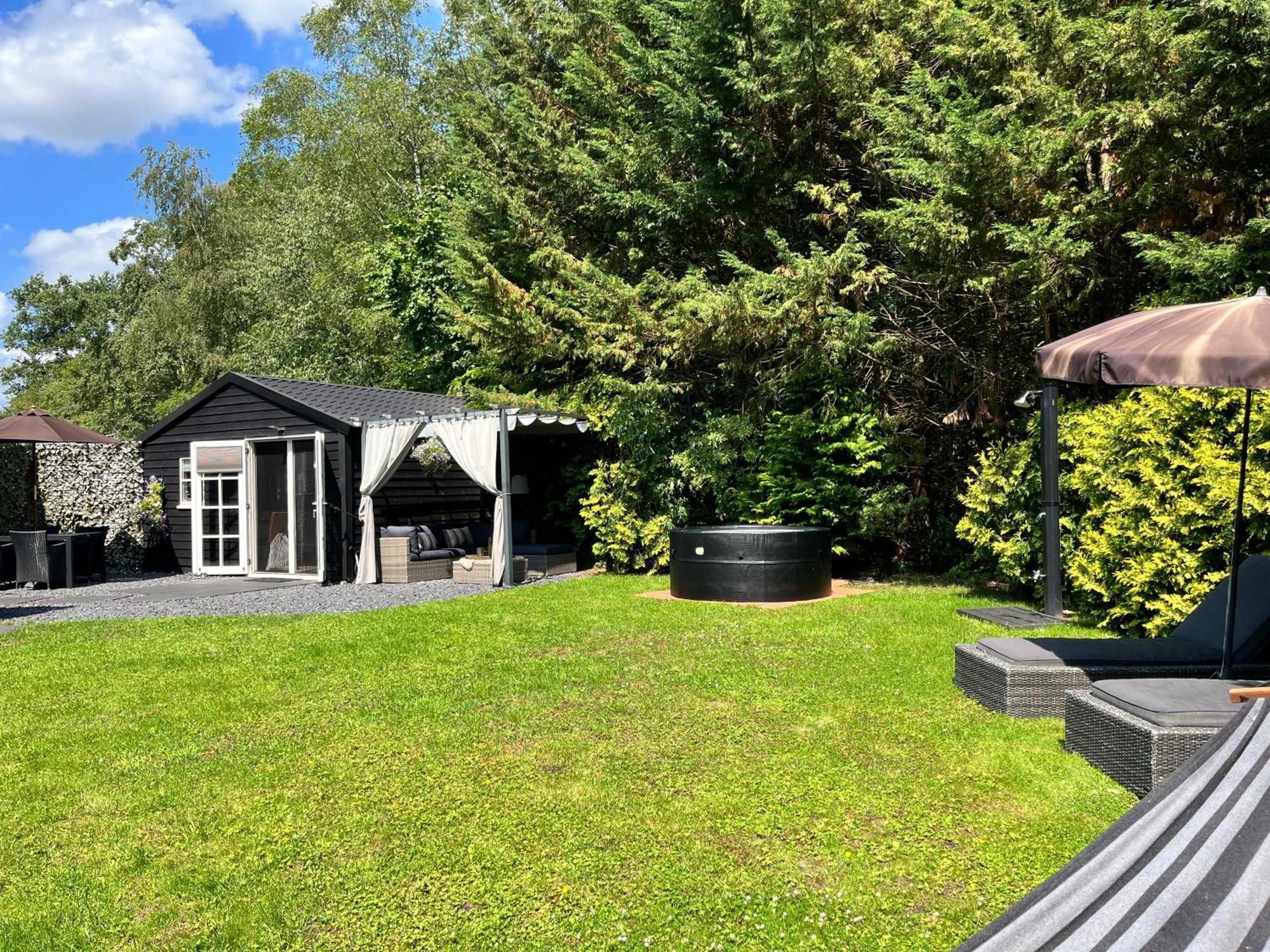 Luxe Natuurhuisje Met Jacuzzi En Haard In Drenthe, Echten Echten  Exterior foto